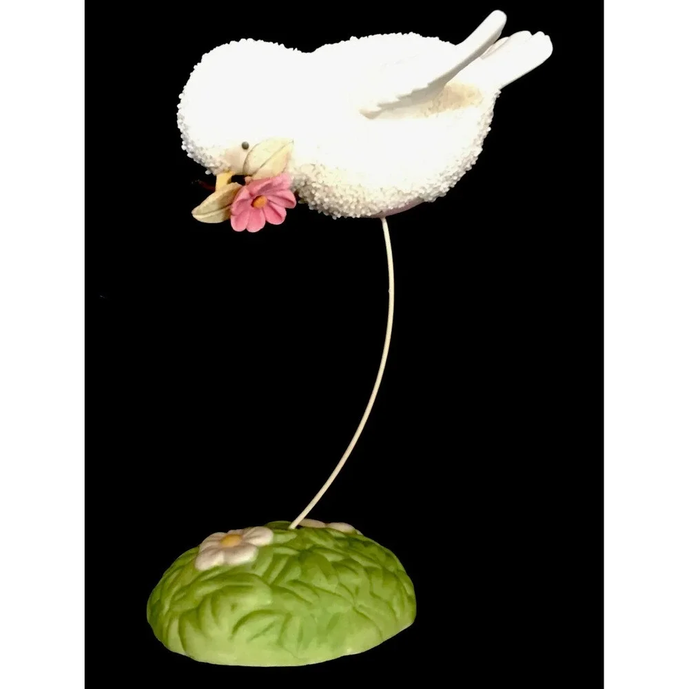 Dept 56‎ Snowbunnies '2007 LE Flying Robin Figurine